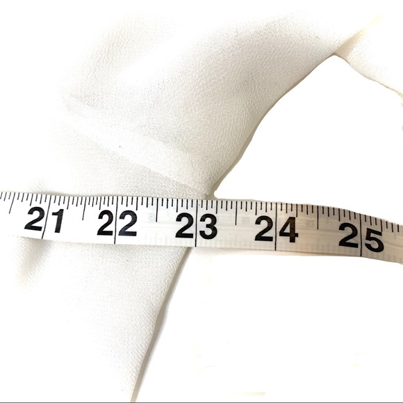 Tally Taylor Paris Rome semi sheer white open top - Picture 2 of 8